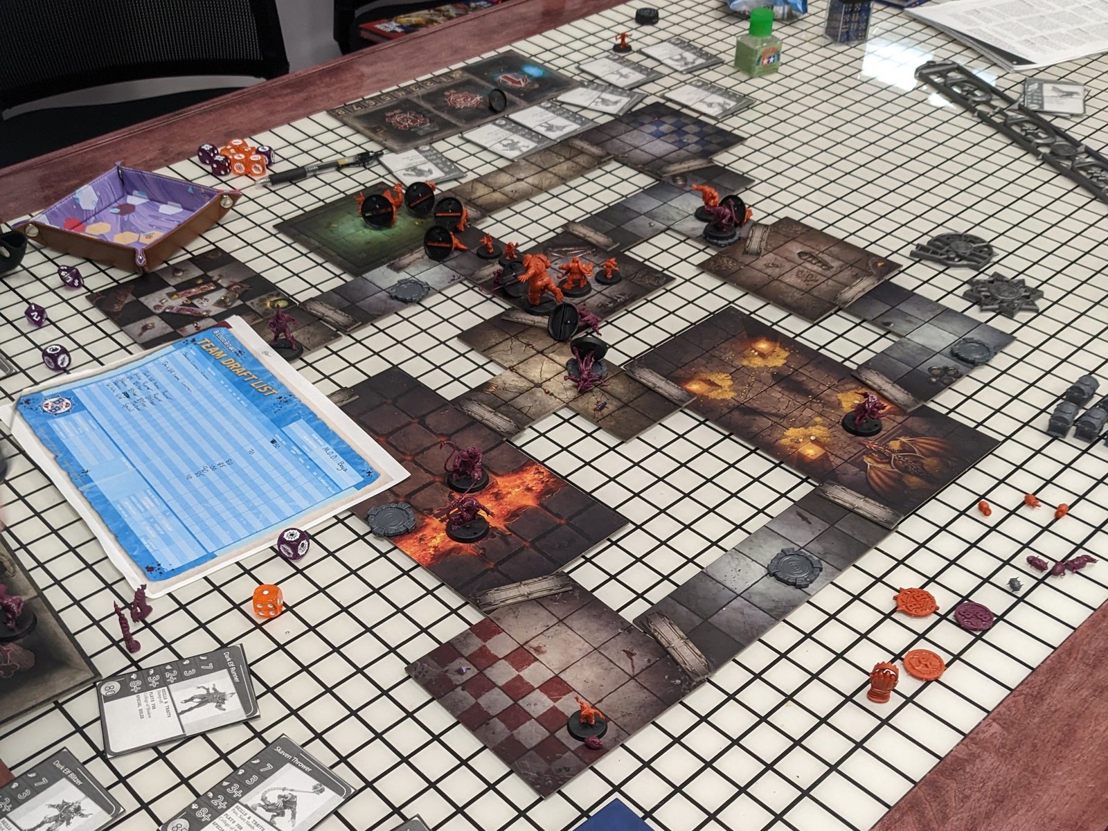 Game of Dungeon Bowl in Progress